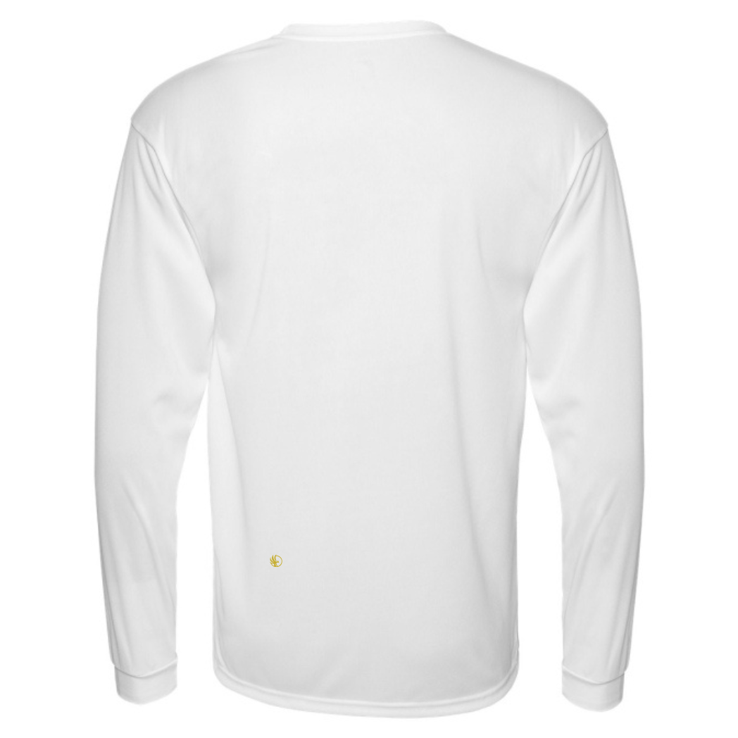 C2 Sport Performance Long Sleeve T-Shirt (unisex) (white)