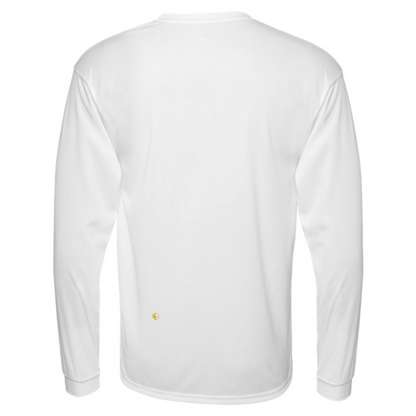 C2 Sport Performance Long Sleeve T-Shirt (unisex) (white)
