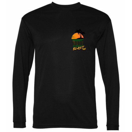 C2 Sport Performance Long Sleeve T-Shirt (unisex) (Black) Summer Blast & Phoenix