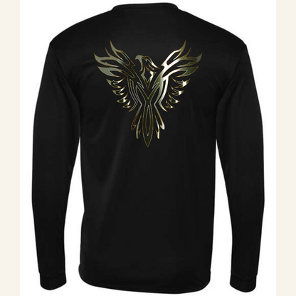 C2 Sport Performance Long Sleeve T-Shirt (unisex) (Black) Summer Blast & Phoenix